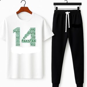 Men's Printed track suit - 1pc polyester athletic outfit 14 August